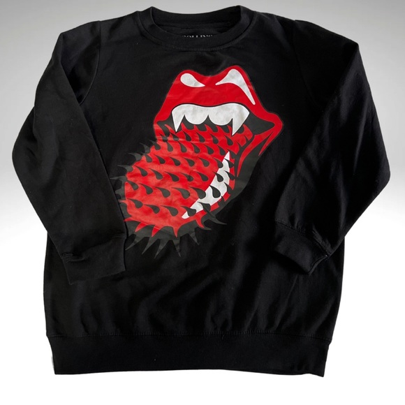 Misidor B.V. 2022 Rolling Stones Halloween Graphic Crew Neck Sweatshirt - Picture 1 of 14